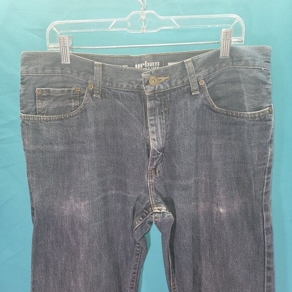Urban Pipeline Regular Fit Mens Jeans 34/32 100% Cotton Denim - Picture 2 of 13